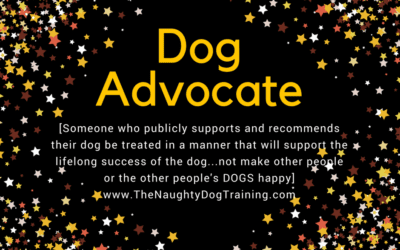 Are You a DOG ADVOCATE?
